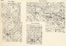 Jackson County - Millston, City Point, North Bend, Wisconsin State Atlas 1930c